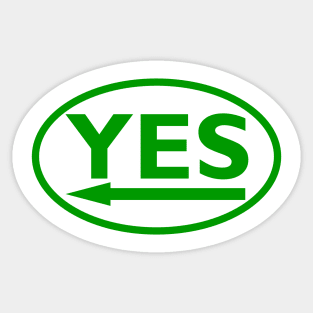 YES Sticker